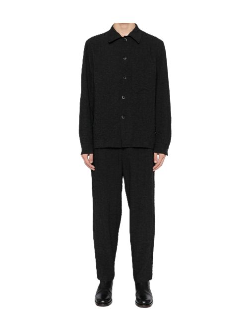 Barena venezia cedrone spino overshirt Camicia testurizzata Barena | OSU52464155560 ANTRACITE